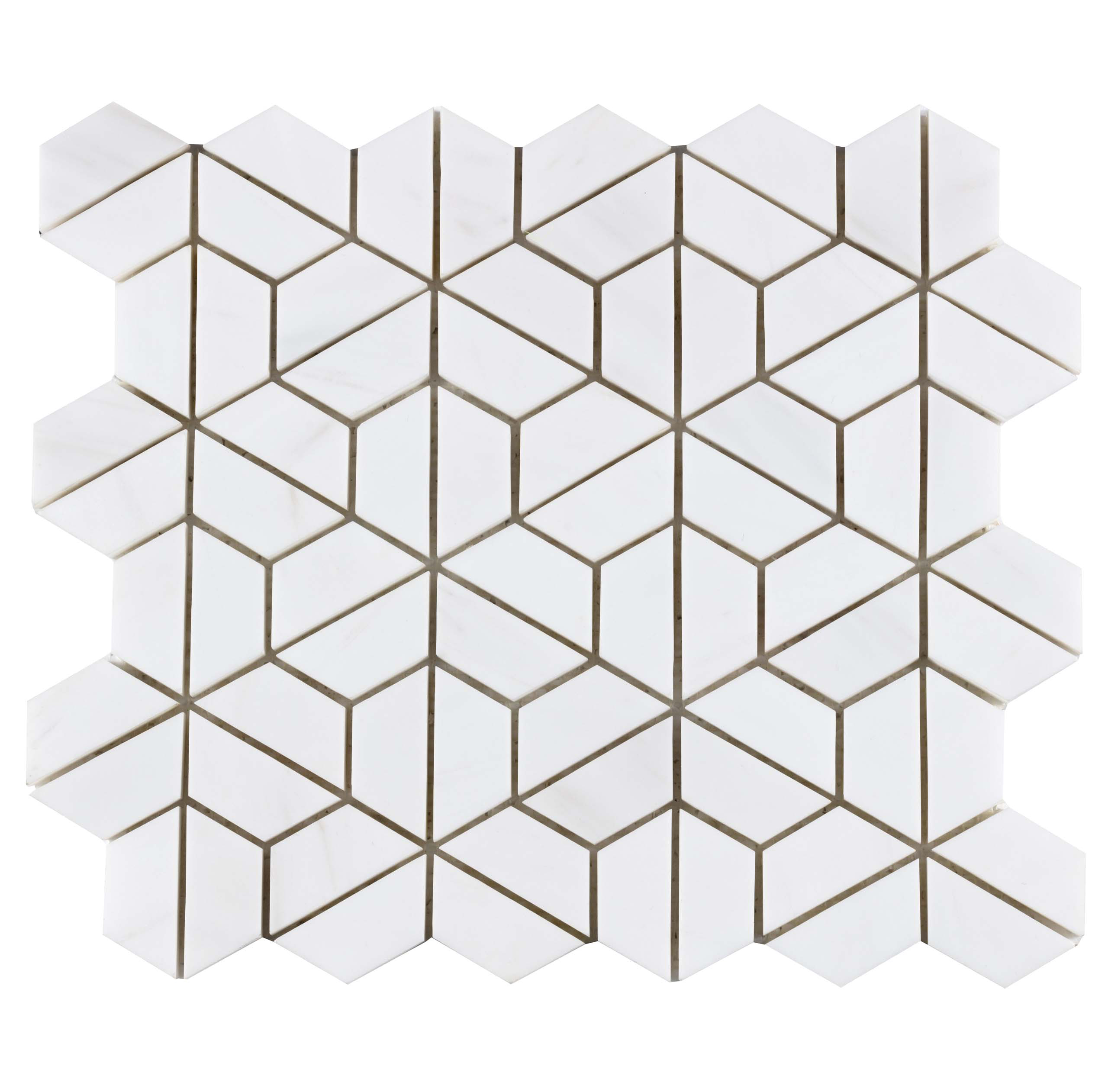 Bianco Dolomite Geometrica Hex.