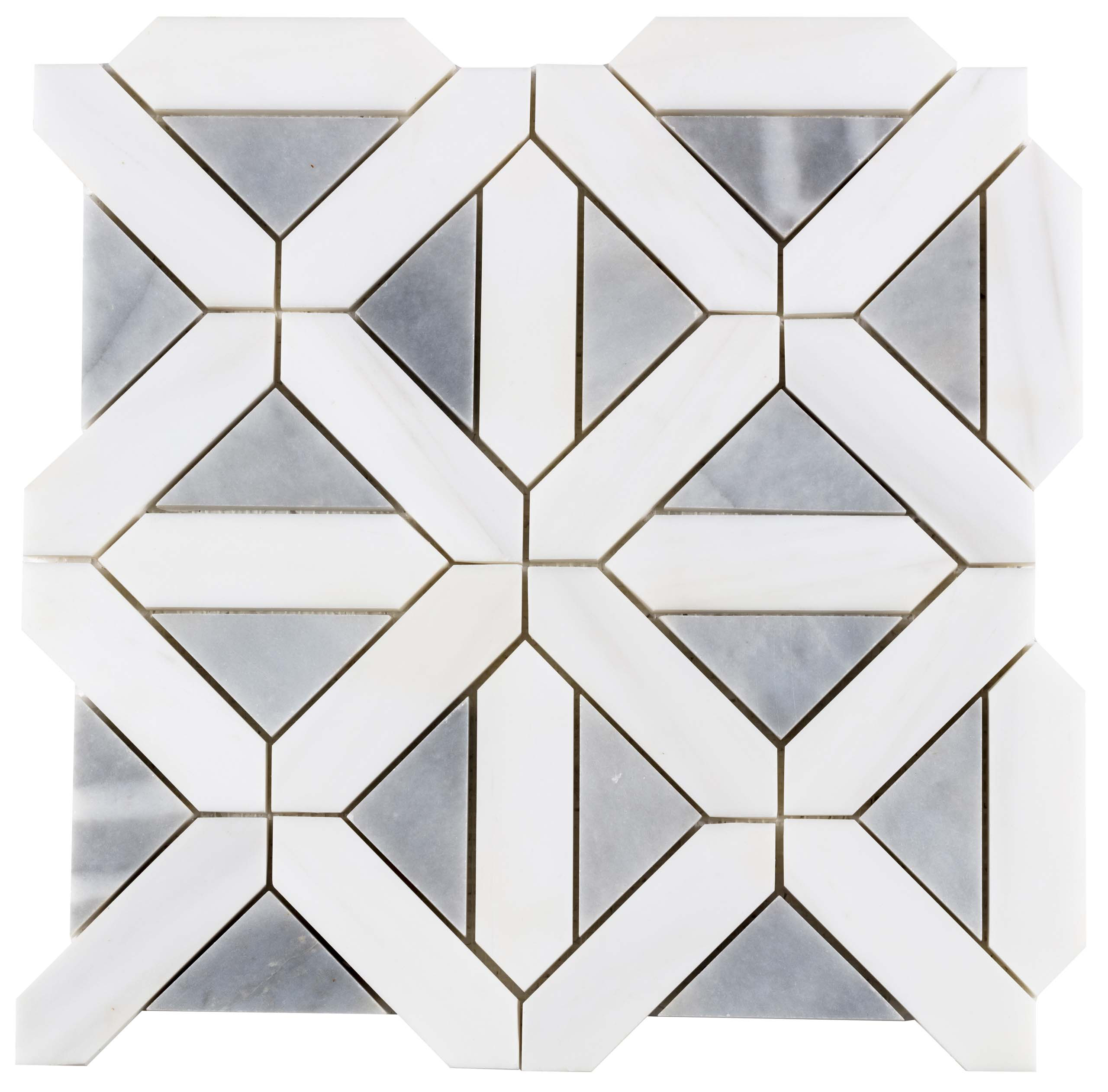 Bianco Dolomite Geometrica