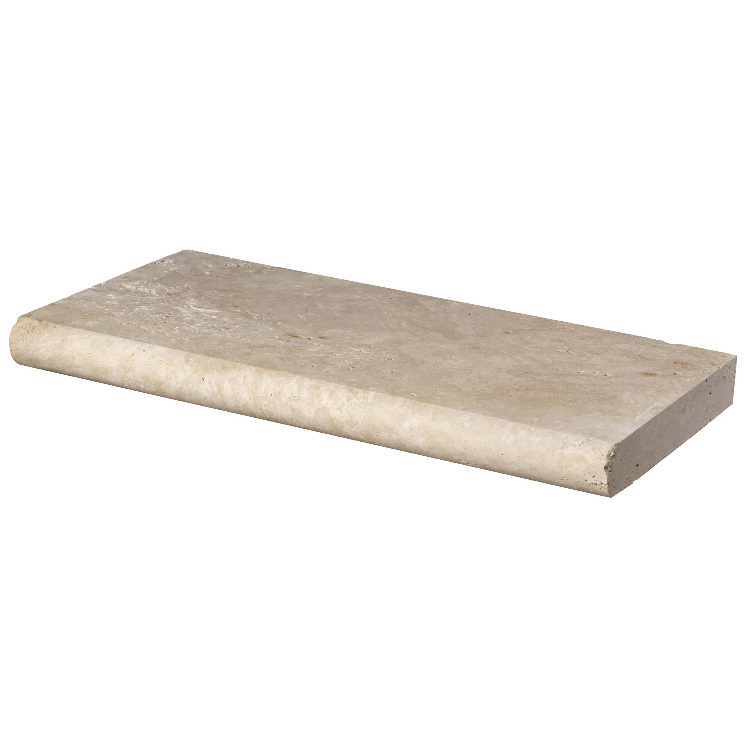 Light Travertine Pool Coping