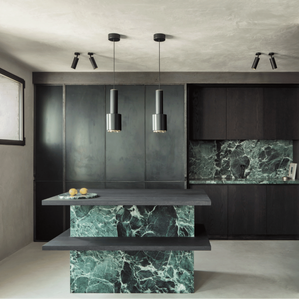 Marble with Wood